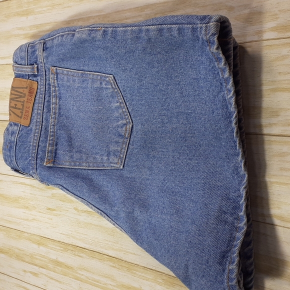 Vintage Zena High Rise Jean Shorts Size 18 Missy - Picture 9 of 13